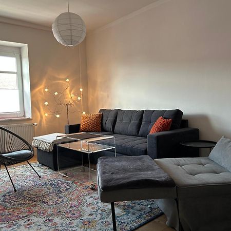Schoene Neue 4 Zimmer Wohnung Mit Sued-Balkon Bis 8 Personen Наумбург Экстерьер фото